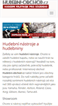 Mobile Screenshot of hudebni-obchod.cz